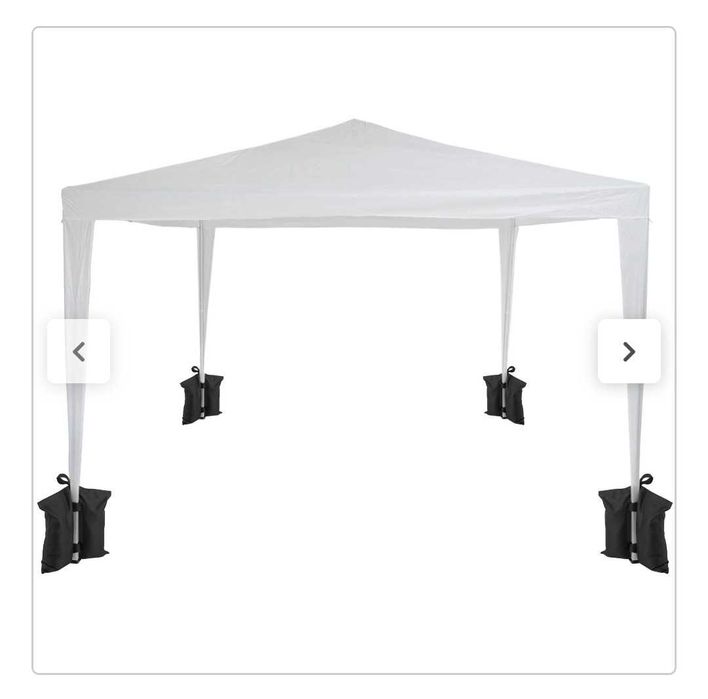 NOVOS - 4 pesos para tendas e gazebos