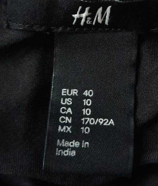 Sukienka Tunika letnia z podszewką marki H&M