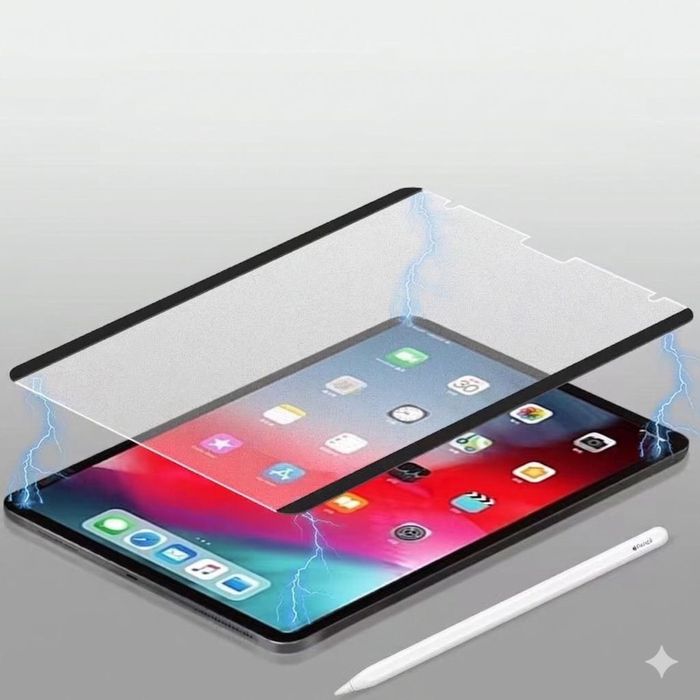 Захисна плівка,скло для iPad, айпад з ефектом паперу на магніті