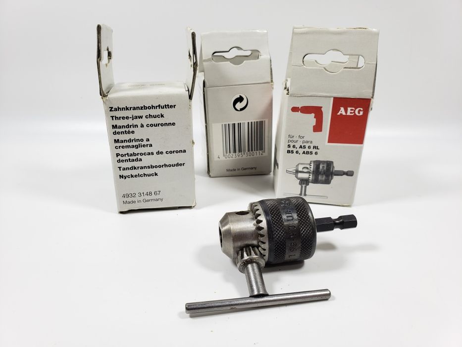 Патрон металевий HЕX 1/4 АЕG 4932314867