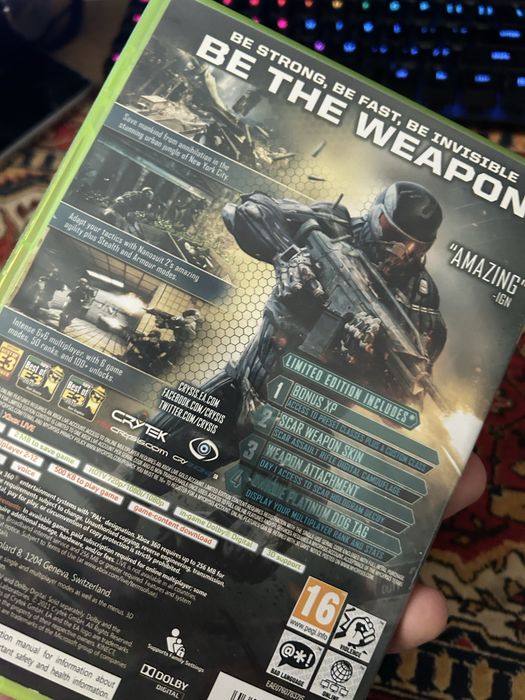 Crysis 2 xbox 360