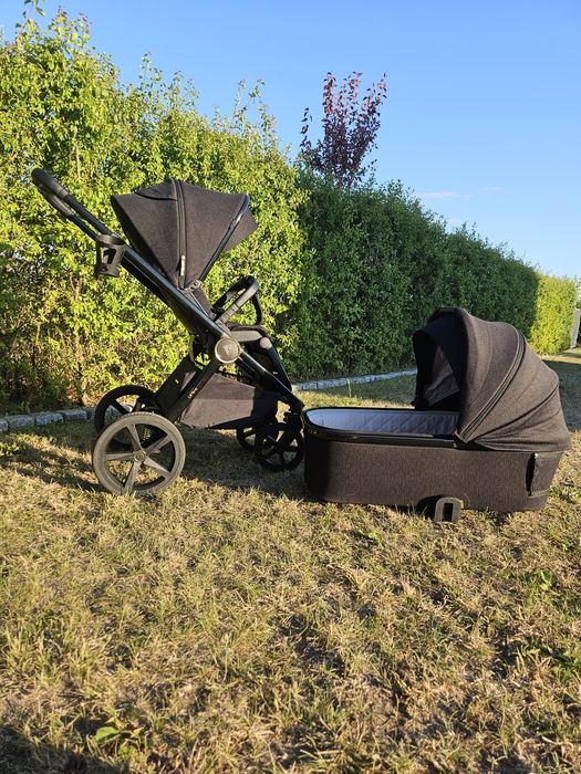 Wózek 2w1 venicci upline all black