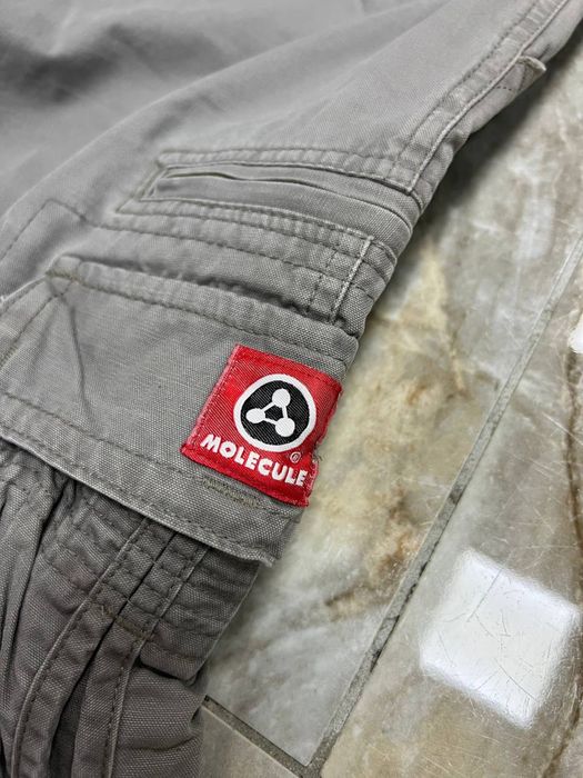 Вінтажні широкі шорти Molecule Baggy cargo shorts rap широкие шорты карго бегги