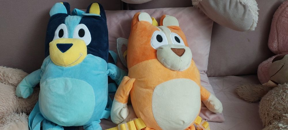 Blue I Bingo pluszaki-plecaki