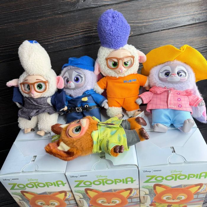 ‼️ХІТ‼️ Зоотрополіс, зверополіс. Нік, Джуді. ZOOTROPIA. Іграшка-брелок