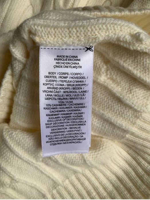 Светр polo ralph lauren шерсть, кашемір