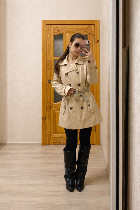 Новий вкорочений тренч