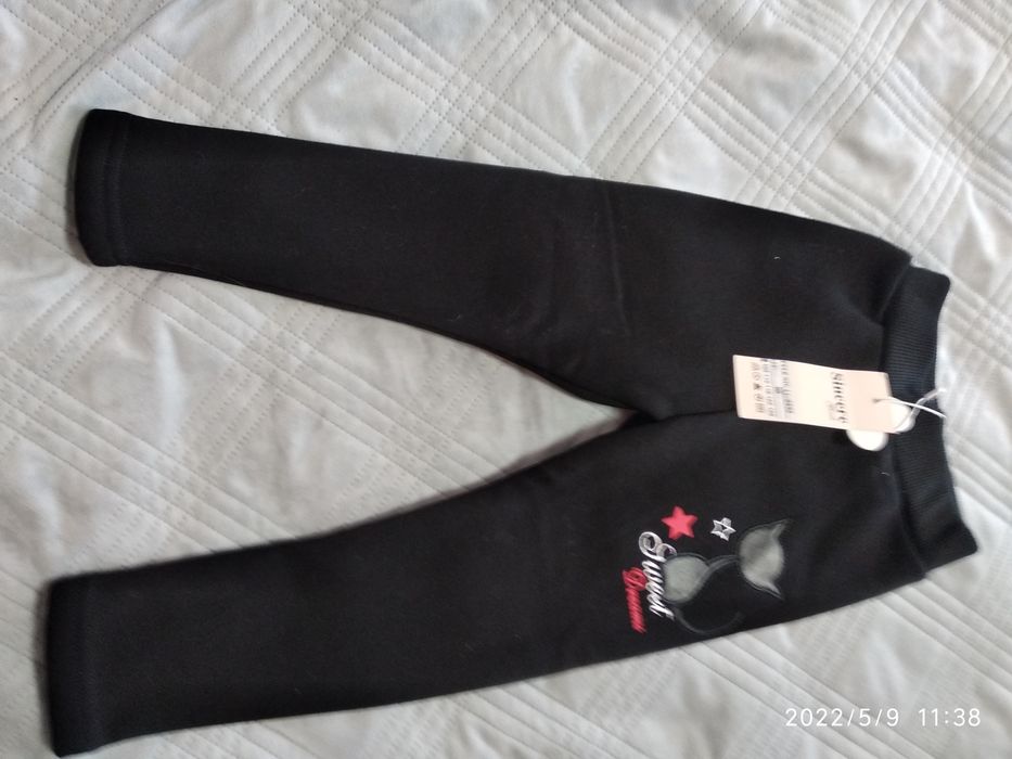 Лосины на меху на девочку