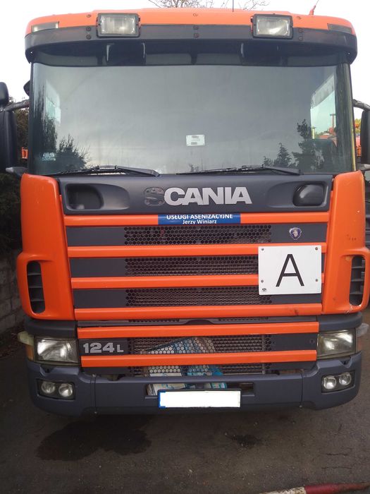 Scania 124 Beczka Asenizacyjna
