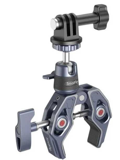 Smallrig 4102 Super Clamp with 360 Ballhead Mount for Action Cameras