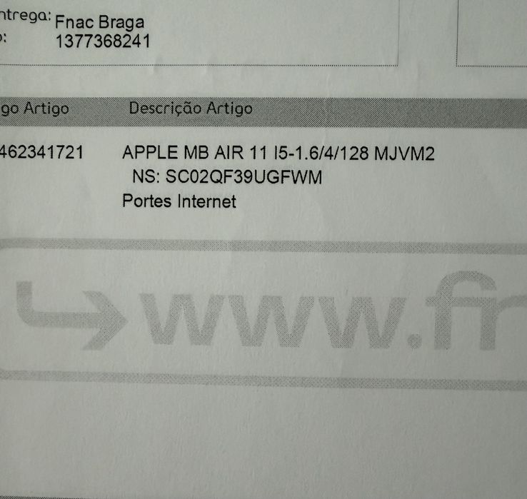 MacBook Air 2016 11 polegadas