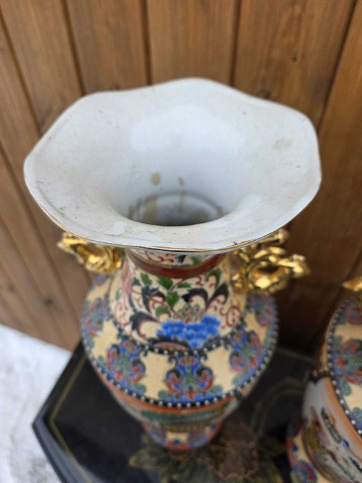 Wazon orientalny porcelanowy dost. 2 sztuki #205 #206 Stylowy Węgrów