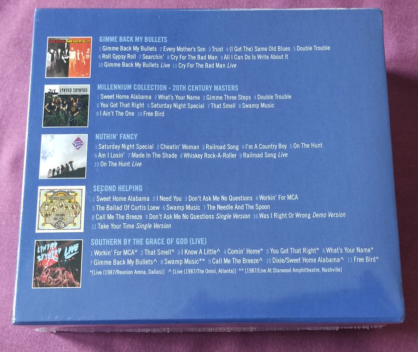 Lynyrd Skynyrd - 5 Classic Albums 5CD Boxset