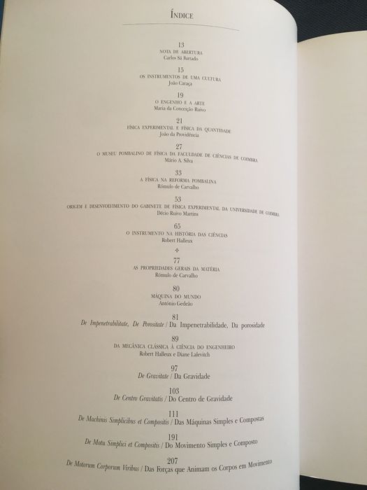 O Engenho e a Arte. Colecção de Instrumentos Real Gabinete de Física