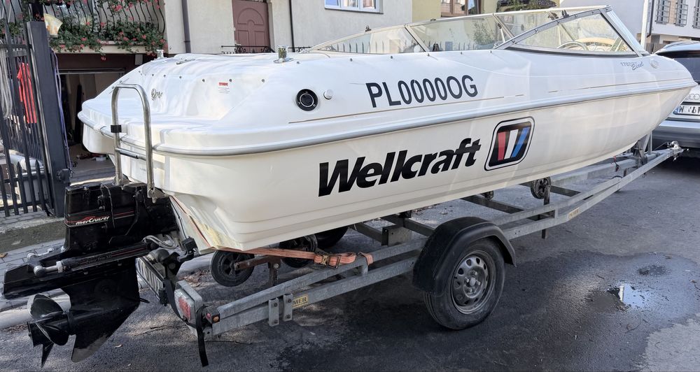 Motorówka łódź Wellcraft 175ssx 4,3 LX prywatna film