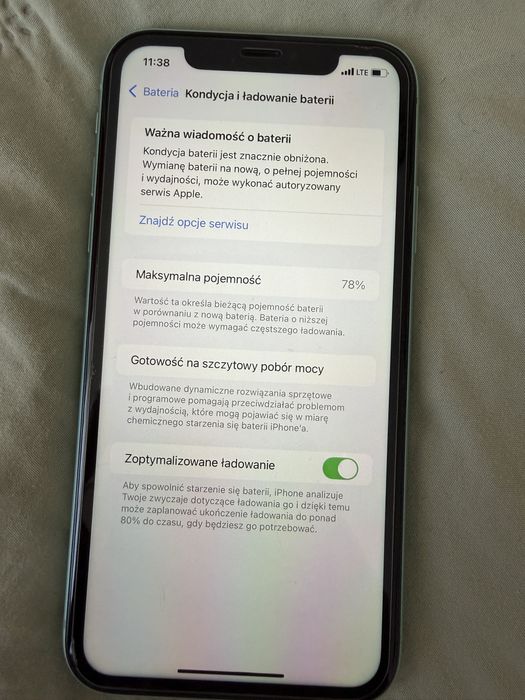 Apple Iphone 11 green 128 GB