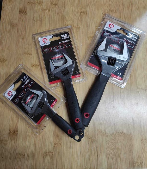 Ключ разводной ТАЙВАНЬ 0-38мм INTERTOOL XT-0045