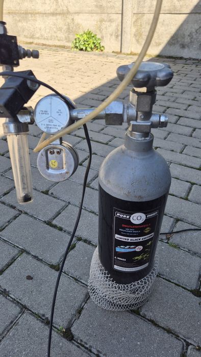 Butla co2 do akwarium komplet