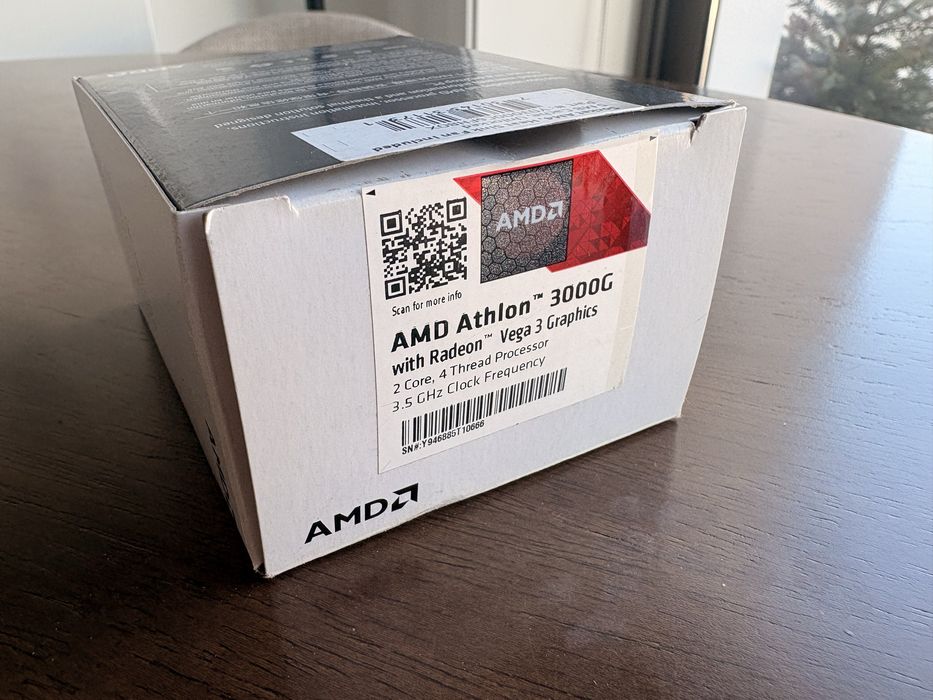 Processador CPU AMD Athlon 3000G