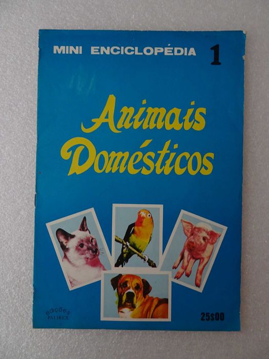 Caderneta de cromos completa Animais domésticos .