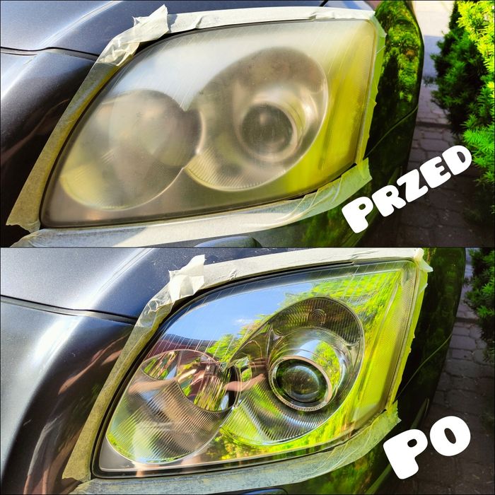 Polerowanie lamp/ reflektorów Radom/Pionki/Zwoleń.