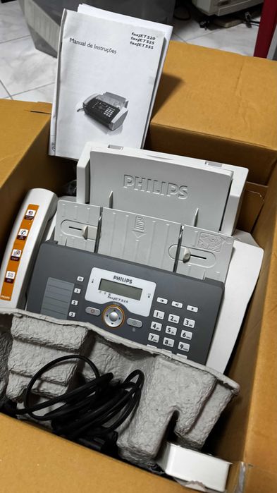 Fax Philips IPF 525 - Como novo, nunca usado