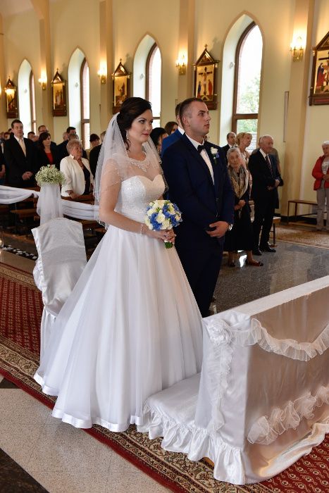 Suknia ślubna roz 42