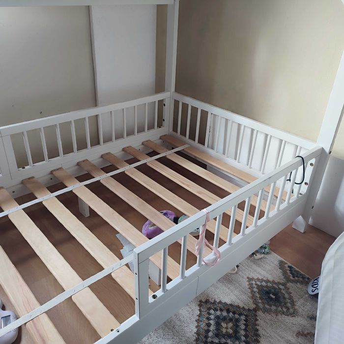 Cama Casinha Junior 190X90 Cm White Zy Baby - ZIPPY