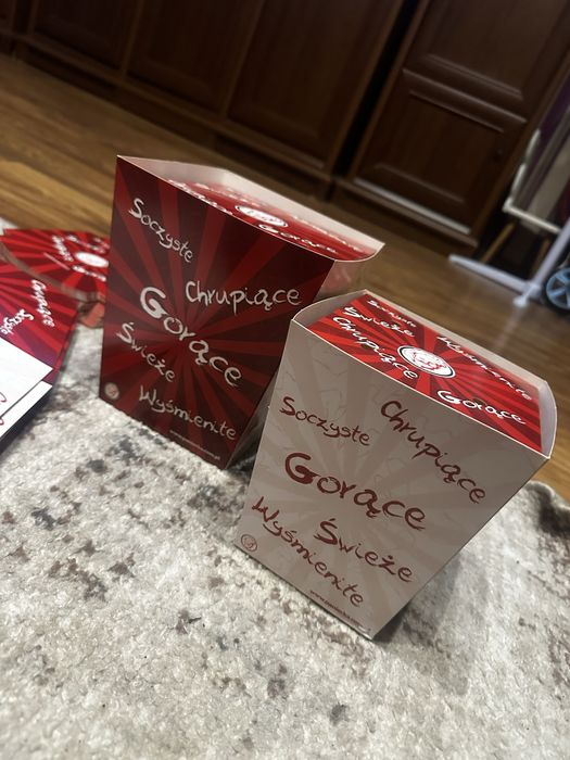 Opakowania box do gastronomii