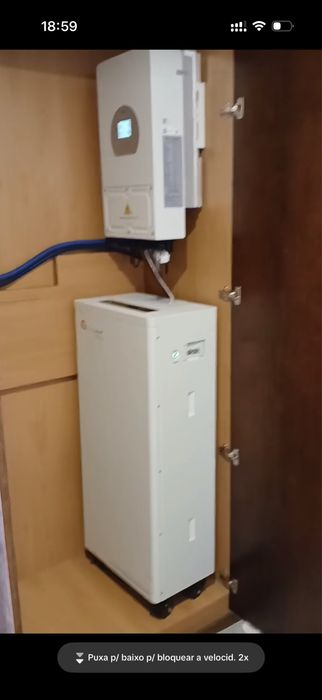 6 Paineis solares 625w bi faciais +  inversor hibrido  - bateria 16kw