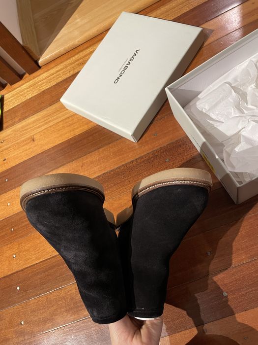 Vagabond босоніжки на овчині