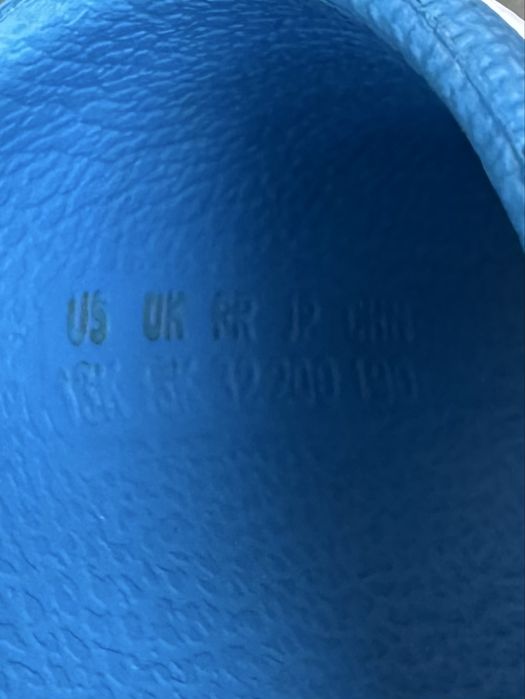 Adidas шлепанцы тапочки 32 размер детские синие
