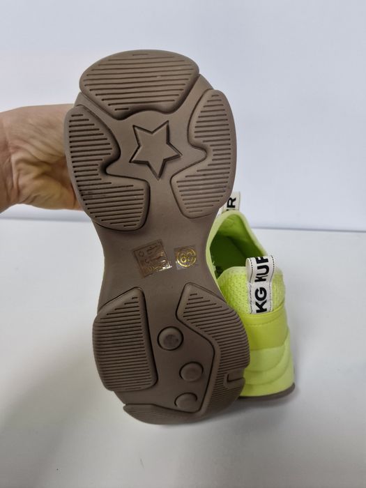Nowe buty Kurt Geiger 39 limonka snakersy sportowe