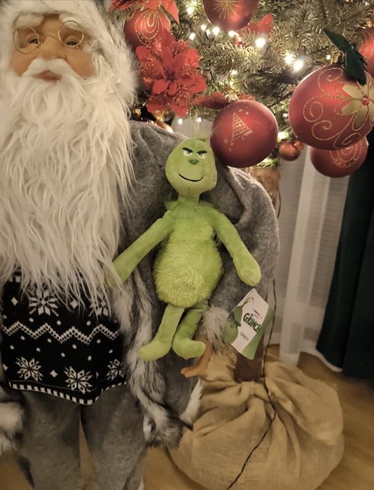 Pluszak, Maskotka Grinch 28 cm. Super prezent!!