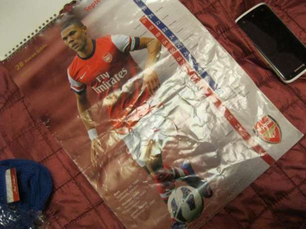 книга календарь альбом ФУТБОЛЬНЫЙ клуб арсенал Arsenal фото футболисты