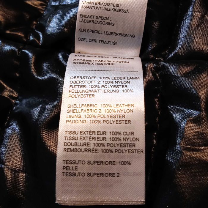 Kiomi Ramoneska/Kurtka ocieplana skórzana Nowa Rozm XL