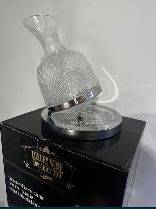 Decantador de vinho luxuoso
