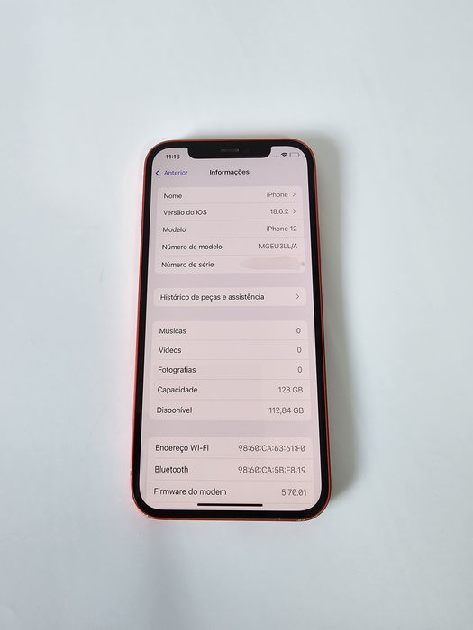 Iphone 12 128Gb. 100% Bateria. Excelente