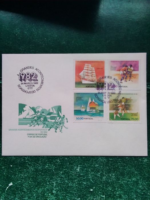 1982 FDC Grandes Acontecimentos Desportivos De 1982 MNH **