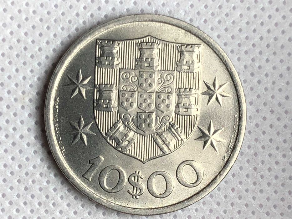 Portugal 1973 - 10 Escudos Cuproniquel