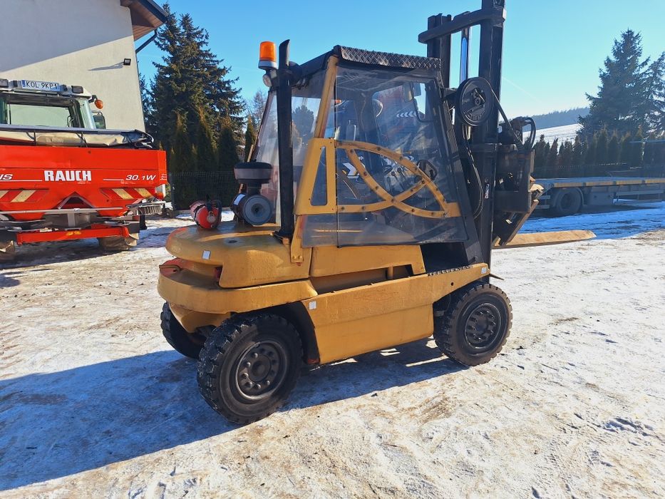 Wozek widłowy Linde H40 DW Obrotnica stan bdb