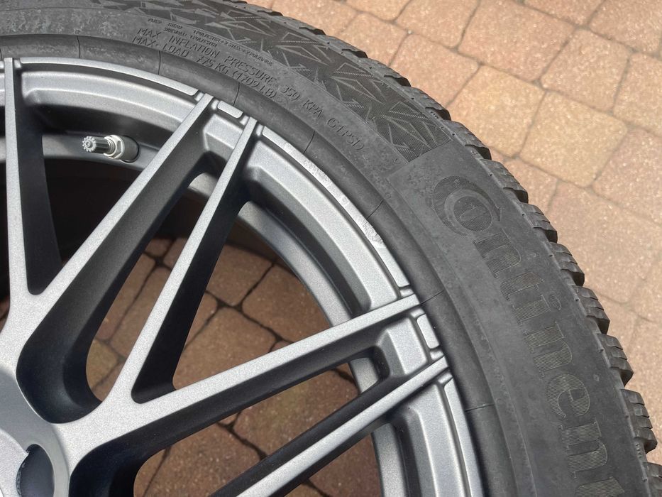 4073. Alufelgi 18" Mercedes E klasa W212 W213 CLS S klasa BMW 8.5J ET45 5x112 grafitowe proste