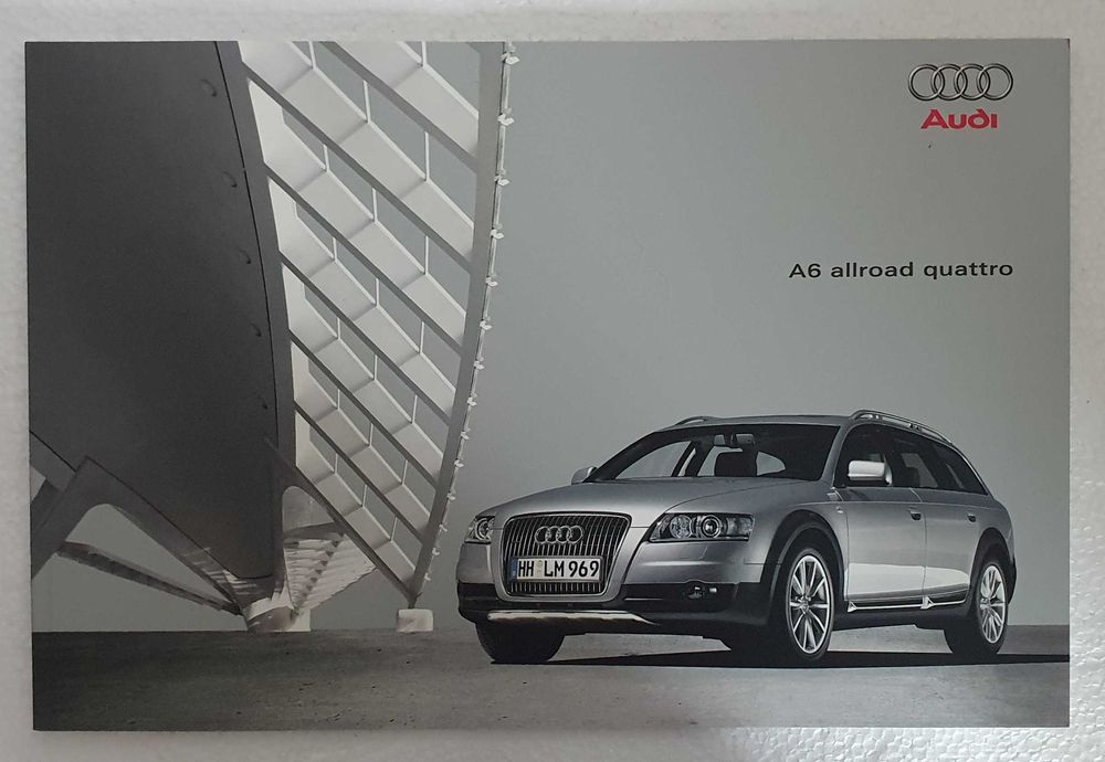Catálogo do Audi A6 Allroad Quattro - original - Ano 2006/2007