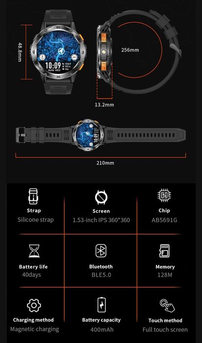 Smartwach BlitzWolf BW-AT7