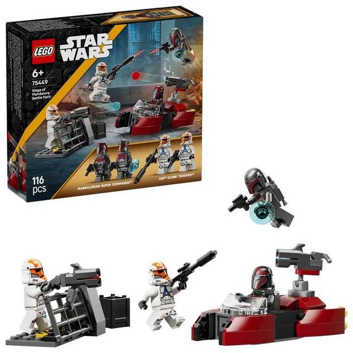 Lego Star Wars 75449 Oblężenie Mandalory Zestaw Bitewny Klocki *NOWE*
