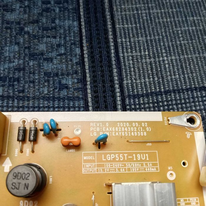 Płyta główna main TV LG eax697151..