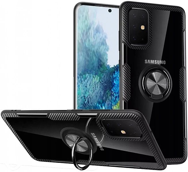 Etui pancerne plus Ring do Samsung S20 czarny