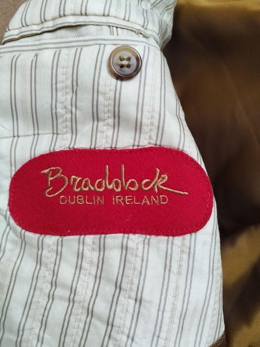 Płaszcz męski wełniany braddock wełna kaszmir