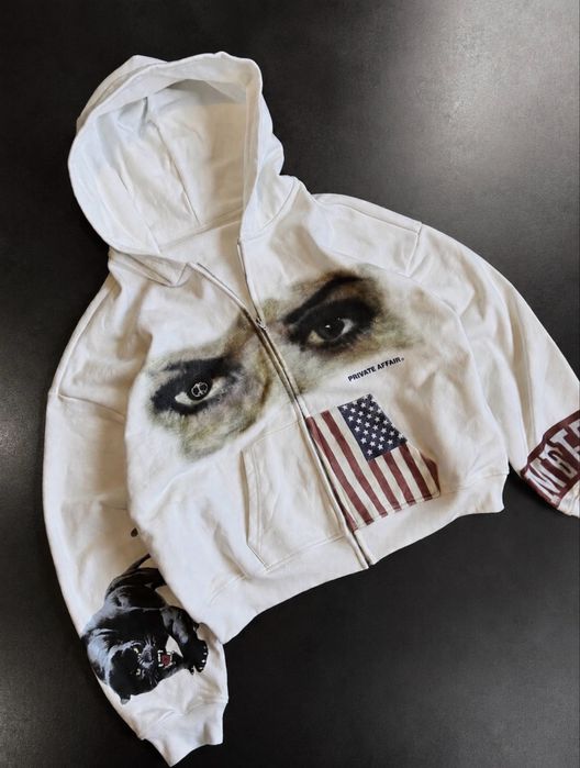 nn zip hoodie, size S