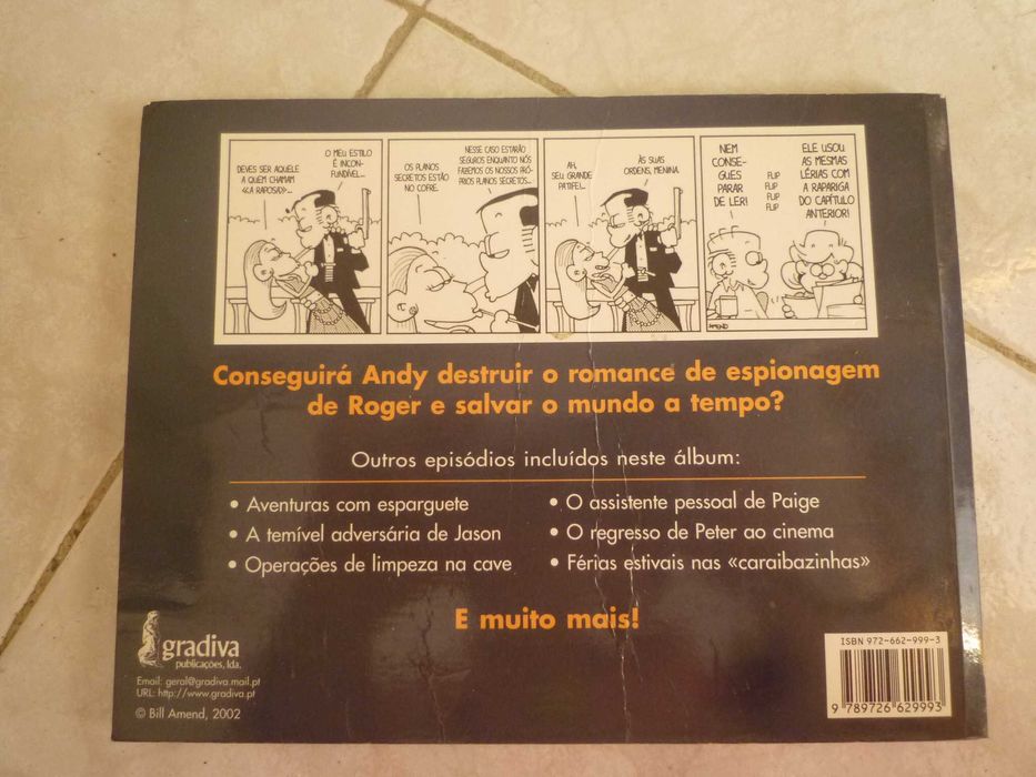 O Meu Nome é Fox, Roger Fox!"Um álbum FoxTrot de Bill Amend